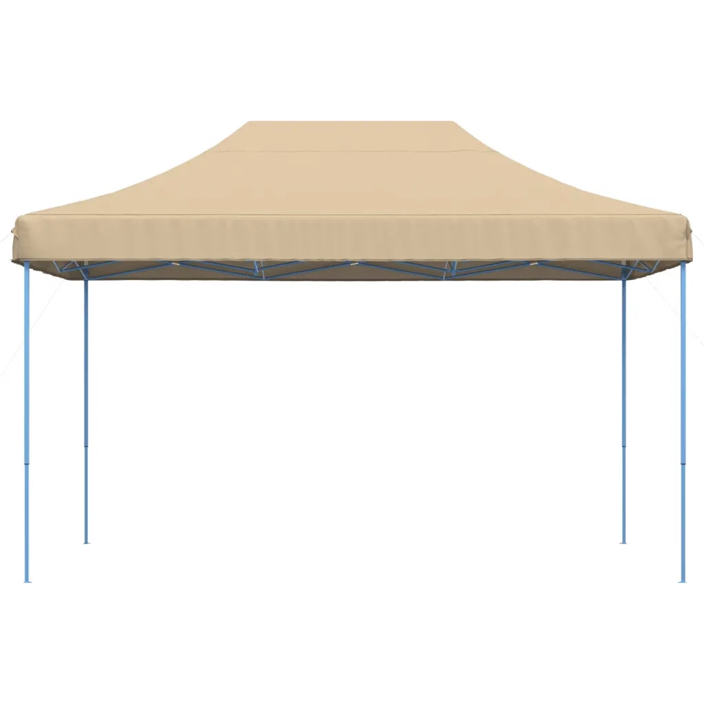 Tenda da Festa Pieghevole Pop-Up Beige 440x292x315 cm