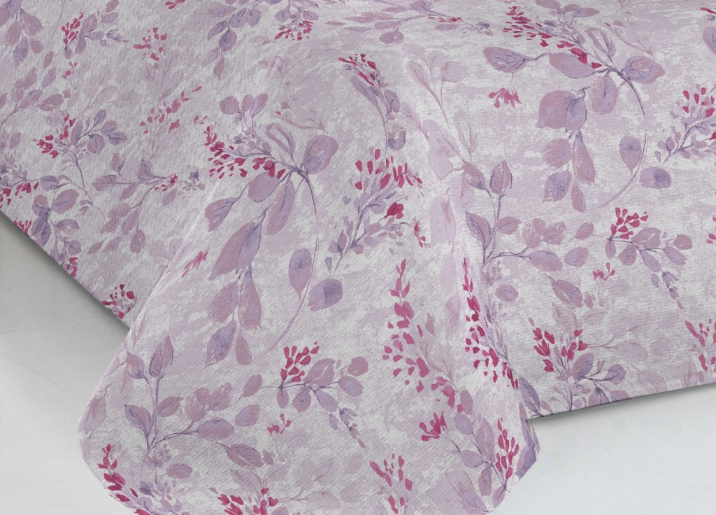 Copriletto Piquet Primavera Estate 100% Cotone Sofia Disegno Vittoria - Singolo - Rosa