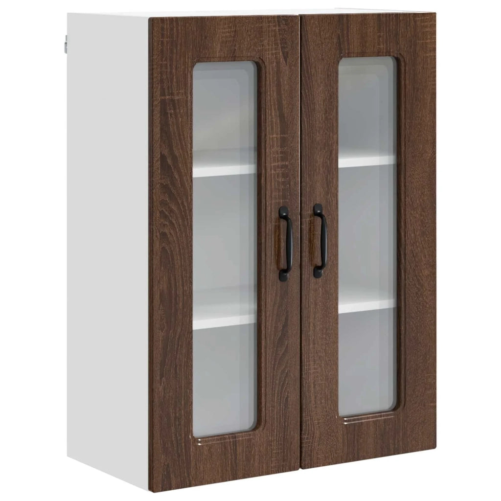 Mobile da cucina con lo scaffale-Armadio da cucina Rovere Marrone 60 x 31 x 80 cm 580488