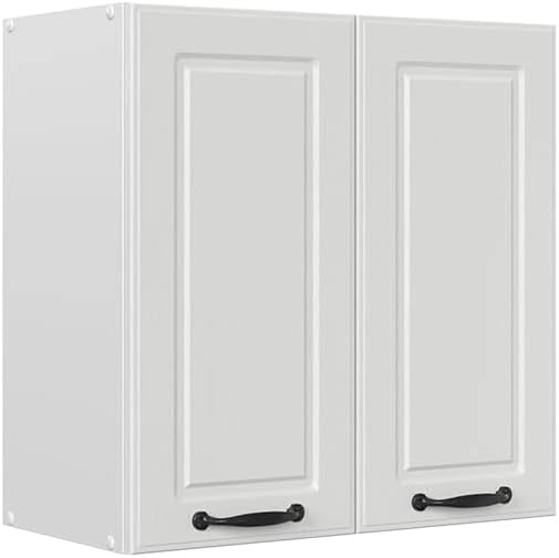Frontale cucina R-Line, Bianco casa di campagna, 59.2 x 59 cm frontale del mobile per pensile