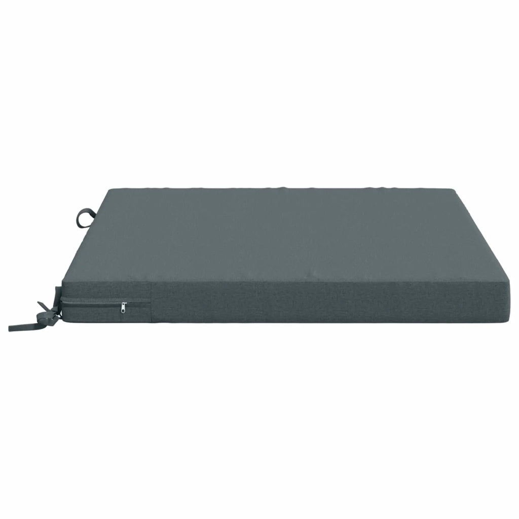 Cuscini per Sedia in 4 Pezzi SOEST 4 pz 100% Poliestere Blu 944886