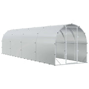 Pollaio Argento 800 x 200 x 200 cm Acciaio zincato 3434688