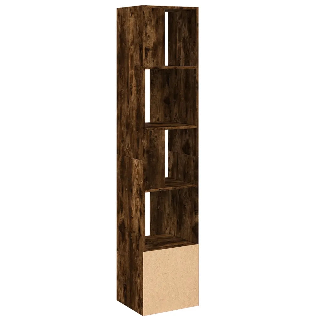 Libreria Rovere Fumo 40x36x189 cm in Legno Multistrato 848245
