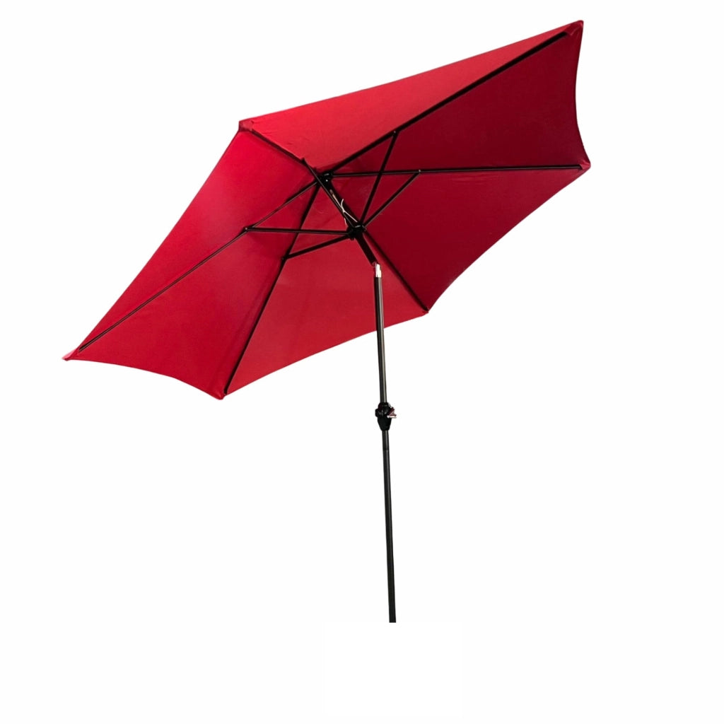 Ombrellone da giardino ORIENT con regolazione dell'inclinazione rosso peso 4,5 kg dimensioni 270x270x235 cm