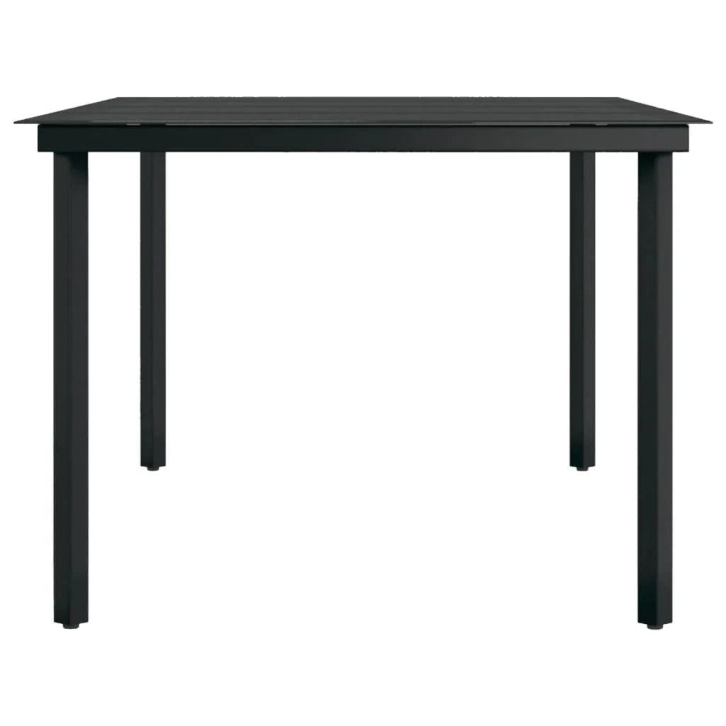 Set da pranzo da giardino per esterni 7 pezzi con cuscini grigio 02_0014169
