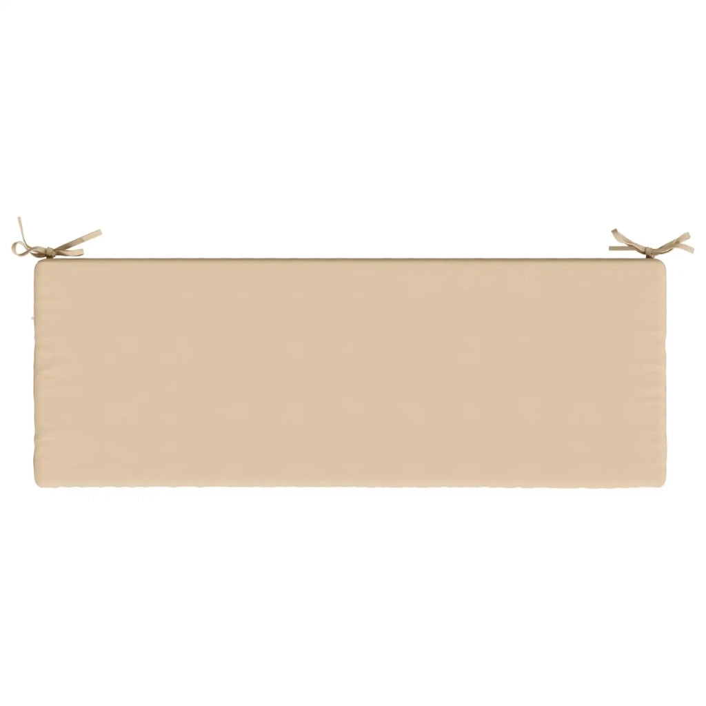 Cuscini per Panchina a 2 Pezzi SOEST 2 pz 100% Poliestere Crema 948813