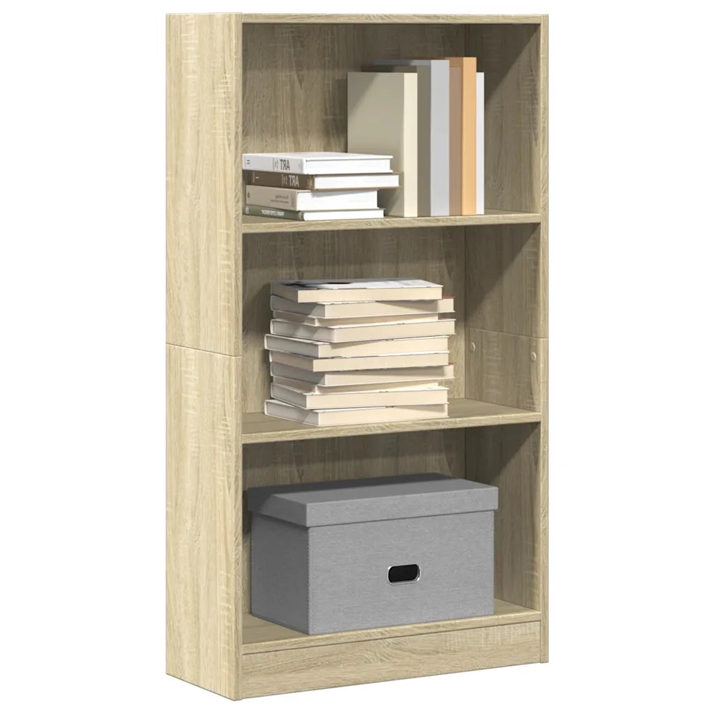 vidaXL Libreria Rovere Sonoma 60x24x109 cm in Legno Multistrato