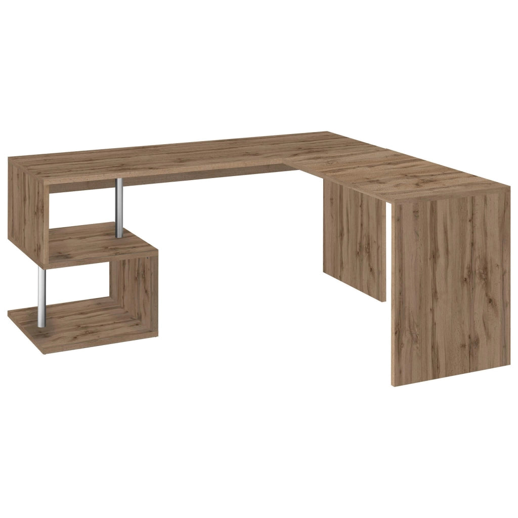 Scrivania Moderna Da Ufficio 160/180X60X77,5cm - HERMES