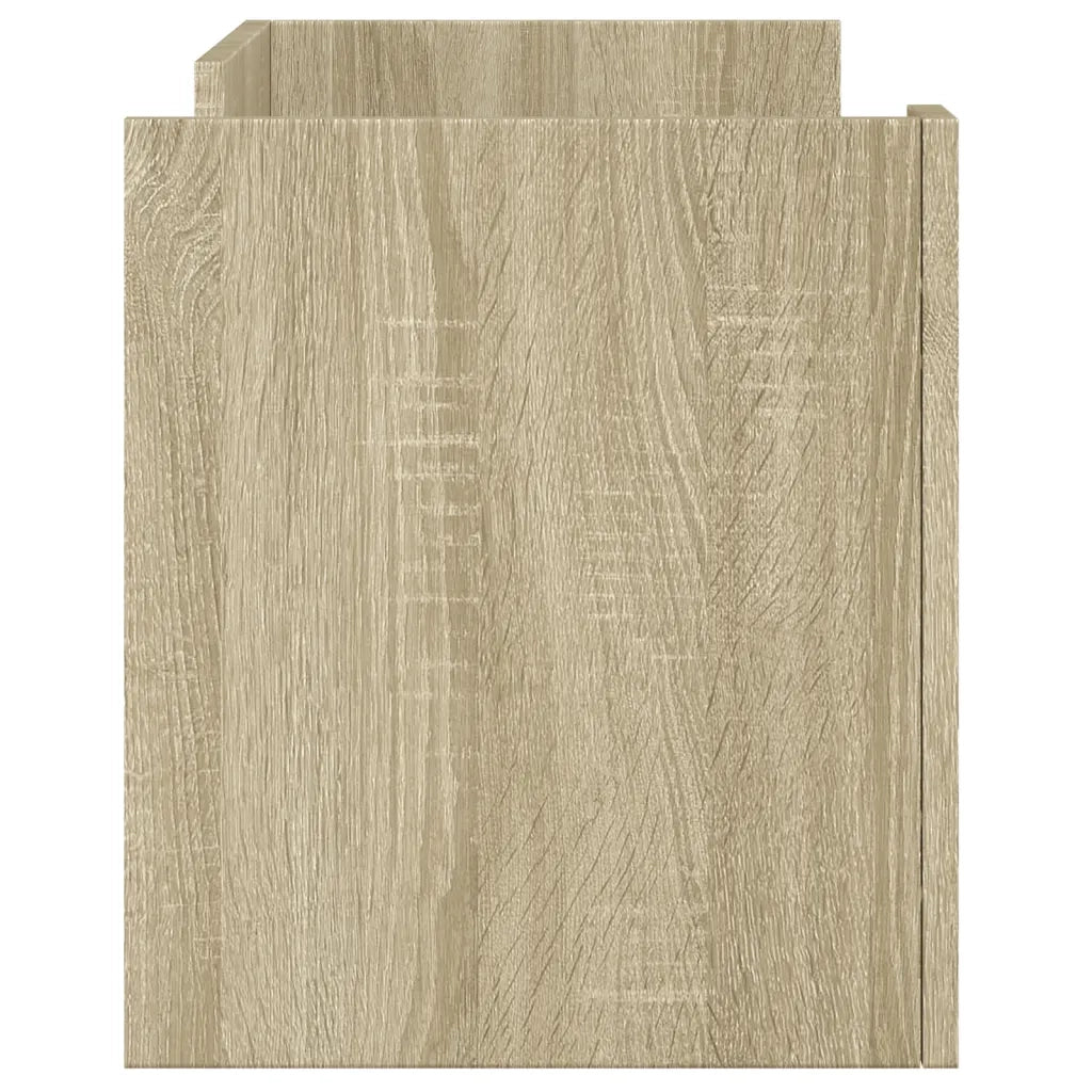 Mobile Porta TV Rovere Sonoma 80x35x40 cm in Legno Multistrato 848369