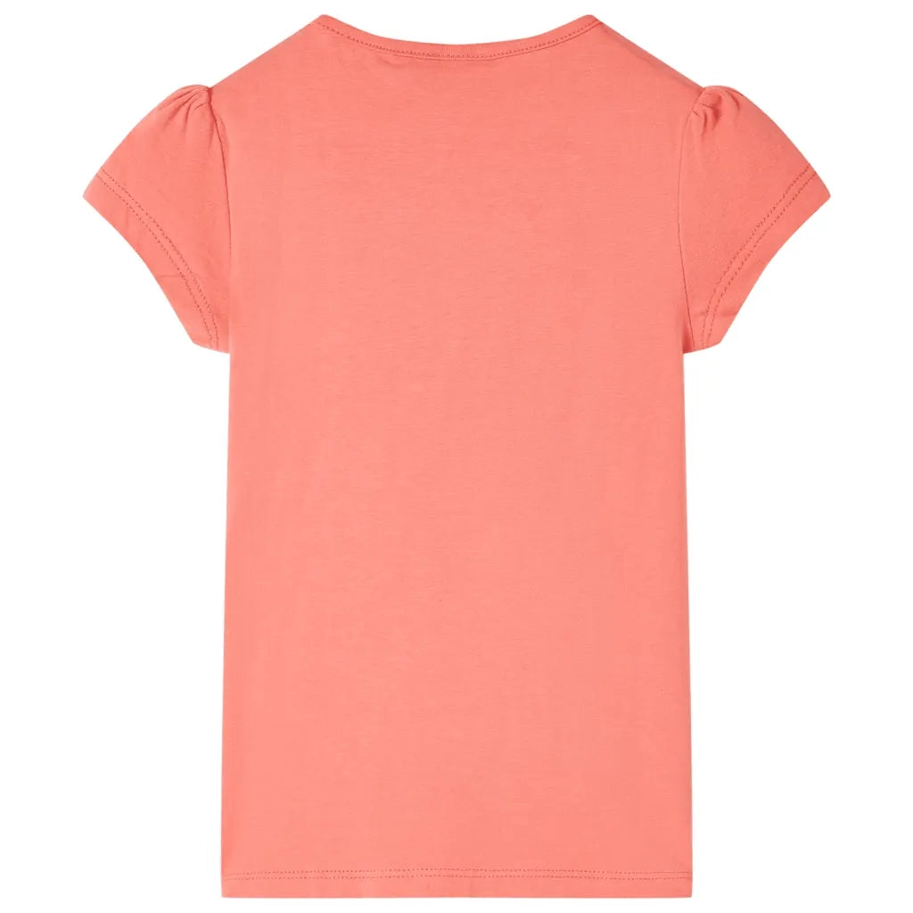Maglietta da Bambina Corallo 116cod mxl 85591