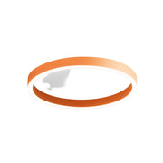 Lampada a Soffitto AELA P/M in Alluminio Arancio Bruciato 50W+10W LED Integrato Biemissione 3100lm Dimmerabile Taglio Fase - Gealuce