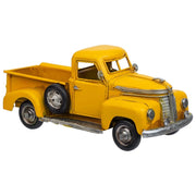 Furgone in metallo giallo 28x12x12h