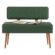 Barthelemy, Panca Peso Supportato 150 kg, 105x40x85h cm Marrone Quercia