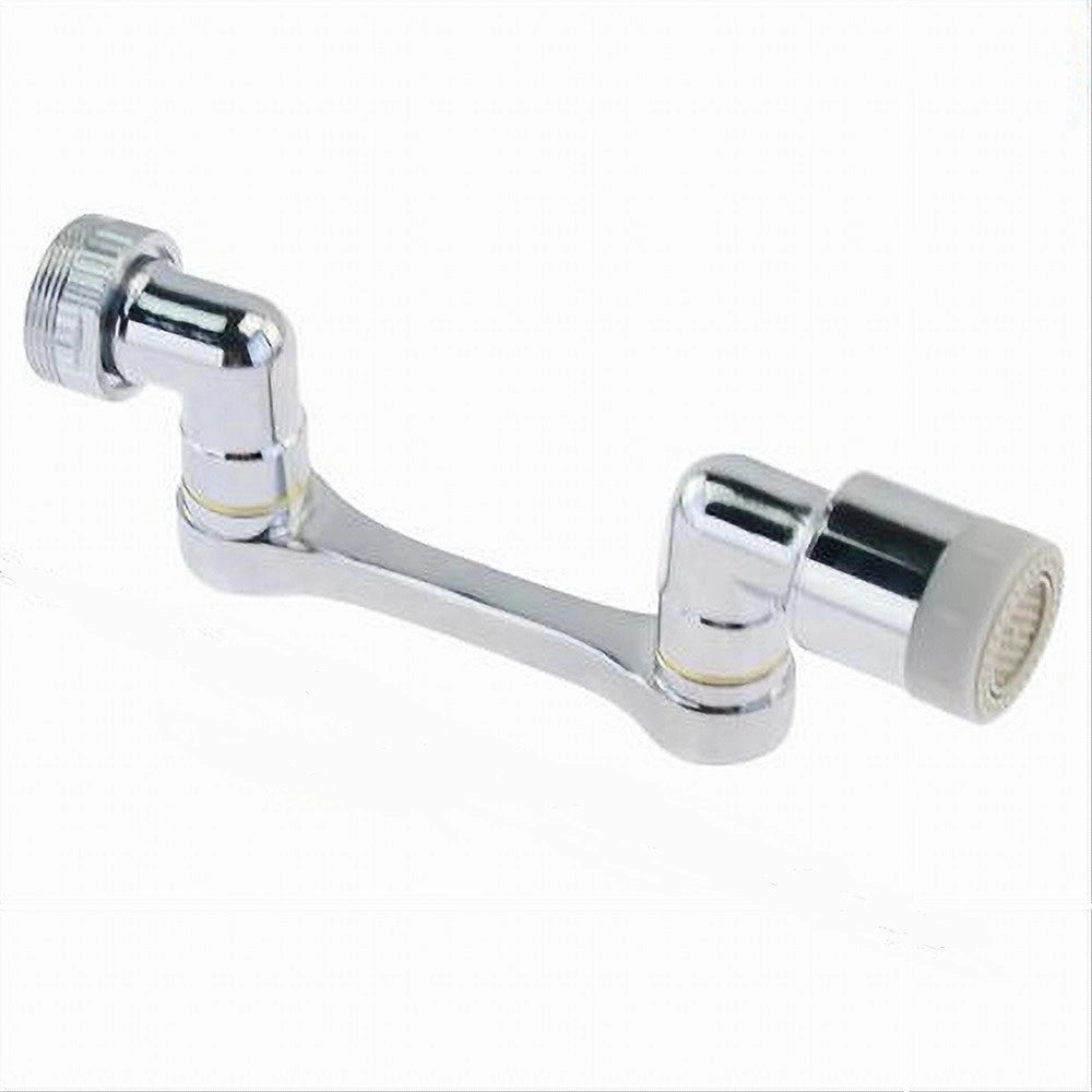 Trade Shop - Aeratore Filtro Raccordo Per Rubinetto Miscelatore Rompigetto Doppio Snodo 87999 -