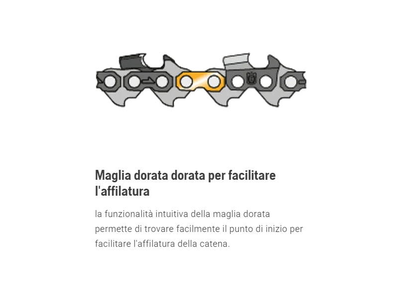 Catena Husqvarna H00 1/4 1,3 mm per potatore asta 530iPT5 - 60E