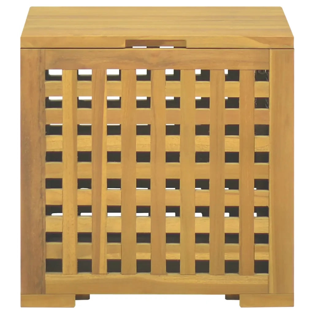 Scatola per Corde 40x40x40 cm in Legno Massello di Teak cod mxl 68999