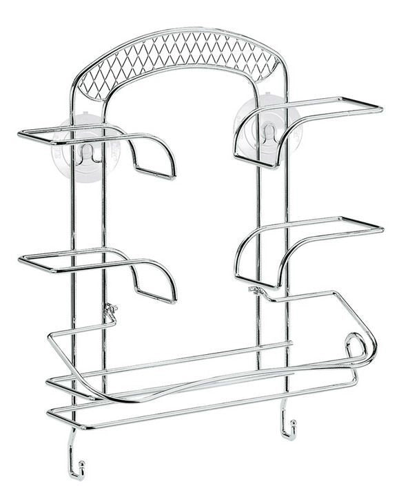 Portascottex Portarotolo da Parete Cucina Kitchen in Acciaio Cromato Artex