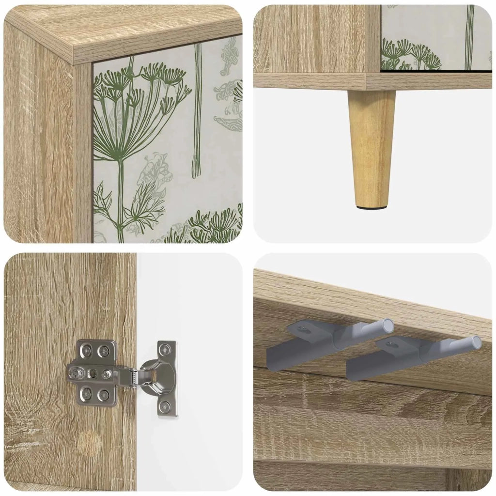 Mobile TV GOTHA 69 x 33 x 50 cm Sonoma Legno ingegnerizzato 8007008