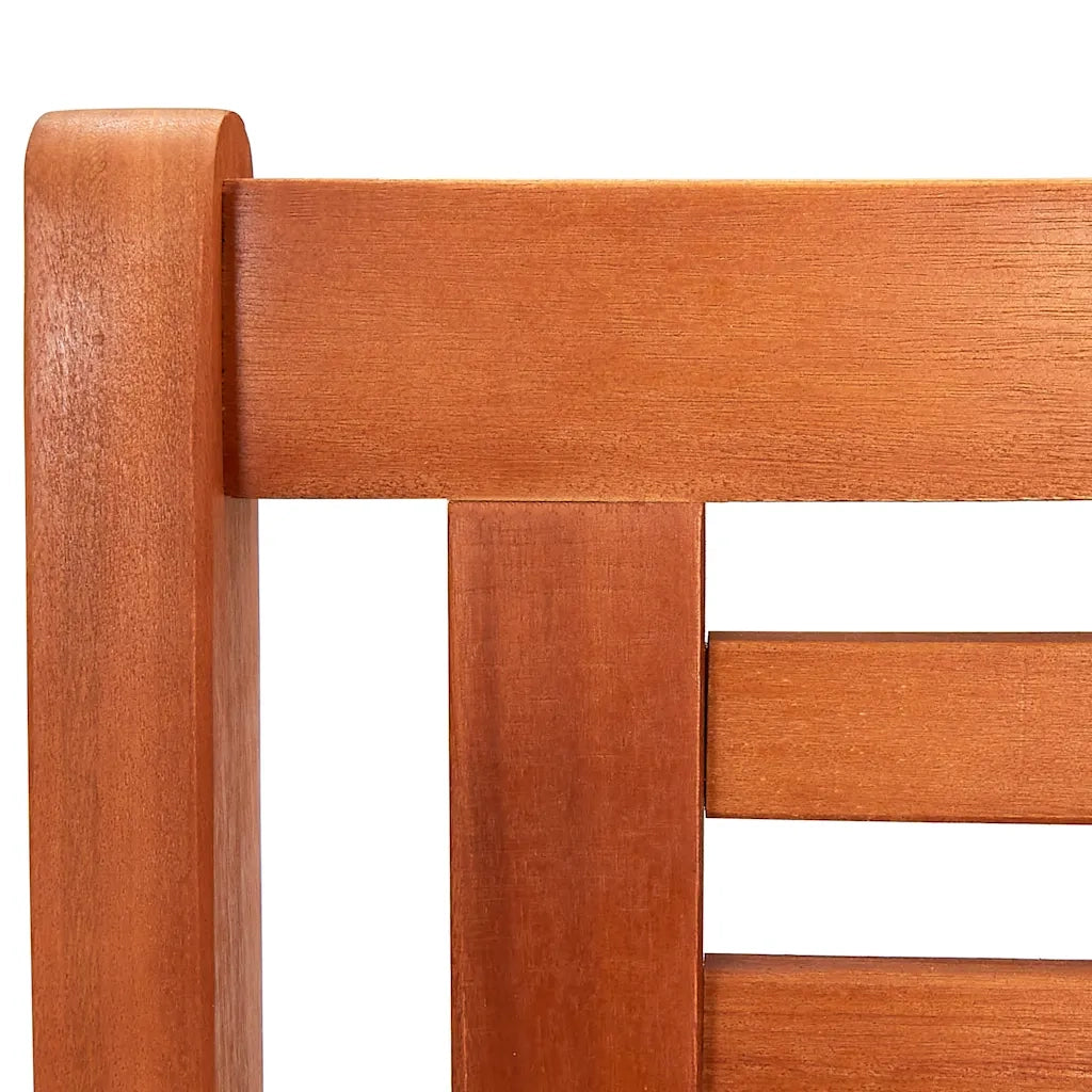 Panchina da Giardino | Panca da Giardino 2 Posti 120 cm Legno Massello di Eucalipto