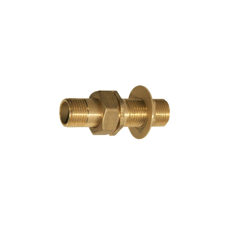 Raccordo diritto in ottone per cassone 1/2" – filettatura maschio – modello A.70B