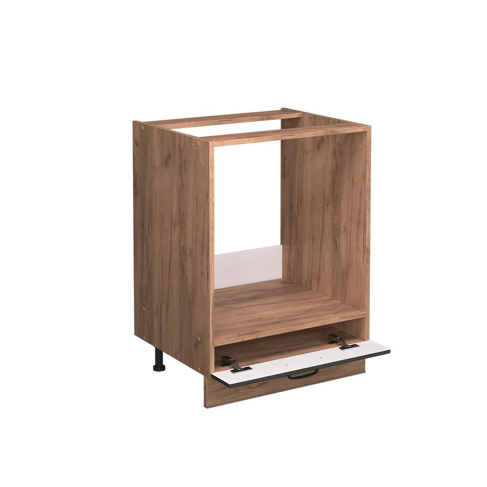 Vicco Mobile per forno da incasso Grigio scuro 60 cm senza piano di lavoro
