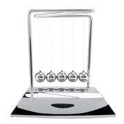 Giocattolo Educativo Pendolo di Newton - Giocattolo di Equilibrio Decorativo - 18,5 x 12 x 20 cm - Adatto a Bambini e Adulti da 14 Anni in Su - Conservazione di Momento e Energia - Gioco di Equilibrio