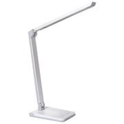 Lampada da scrivania a LED Materiale sintetico bianco Luminosità e colore regolabili Dimmer Casa Ufficio