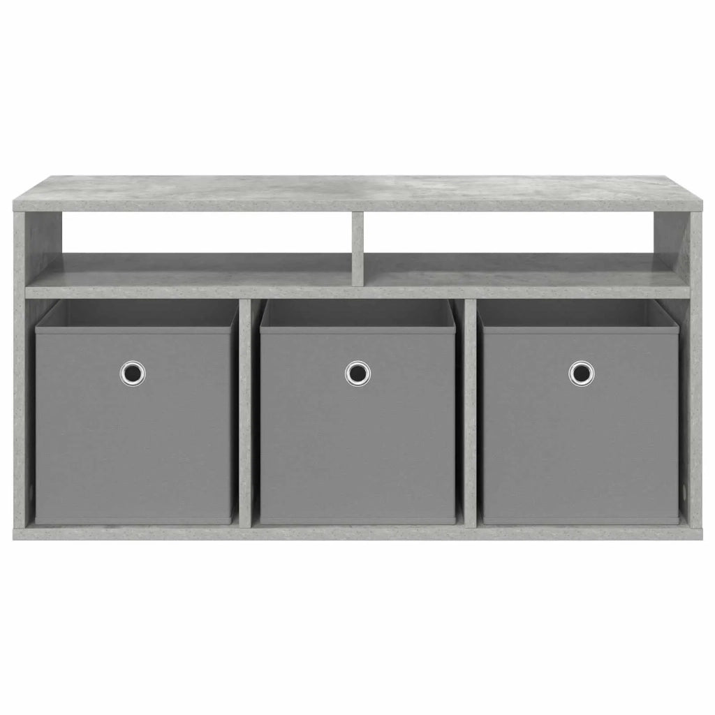 Lowboard con cassetto Grigio cemento 87 x 27,5 x 43 cm CFW1091057
