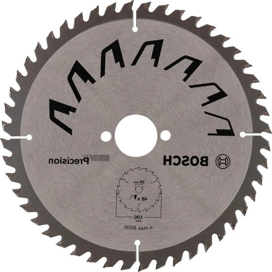 Lama circolare per sega circolare - Ø 190 x 2,5/1,5 x 30 mm - 48 denti - ATB - Legno - Accessori - Seghe circolari.