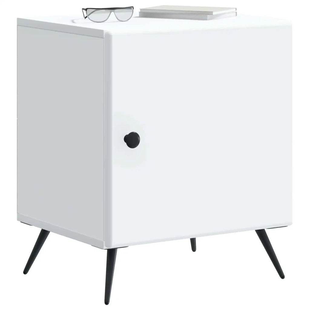 Armadio da Notte Bianco 43 x 34,5 x 50 cm Legno ingegnerizzato 895485