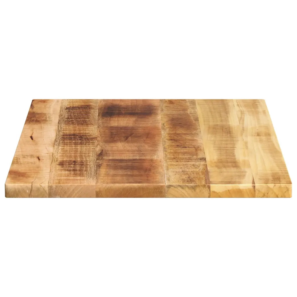 Piano per Tavolo 70x50x3,8 cm Rettangolare Legno Mango Grezzo 371393