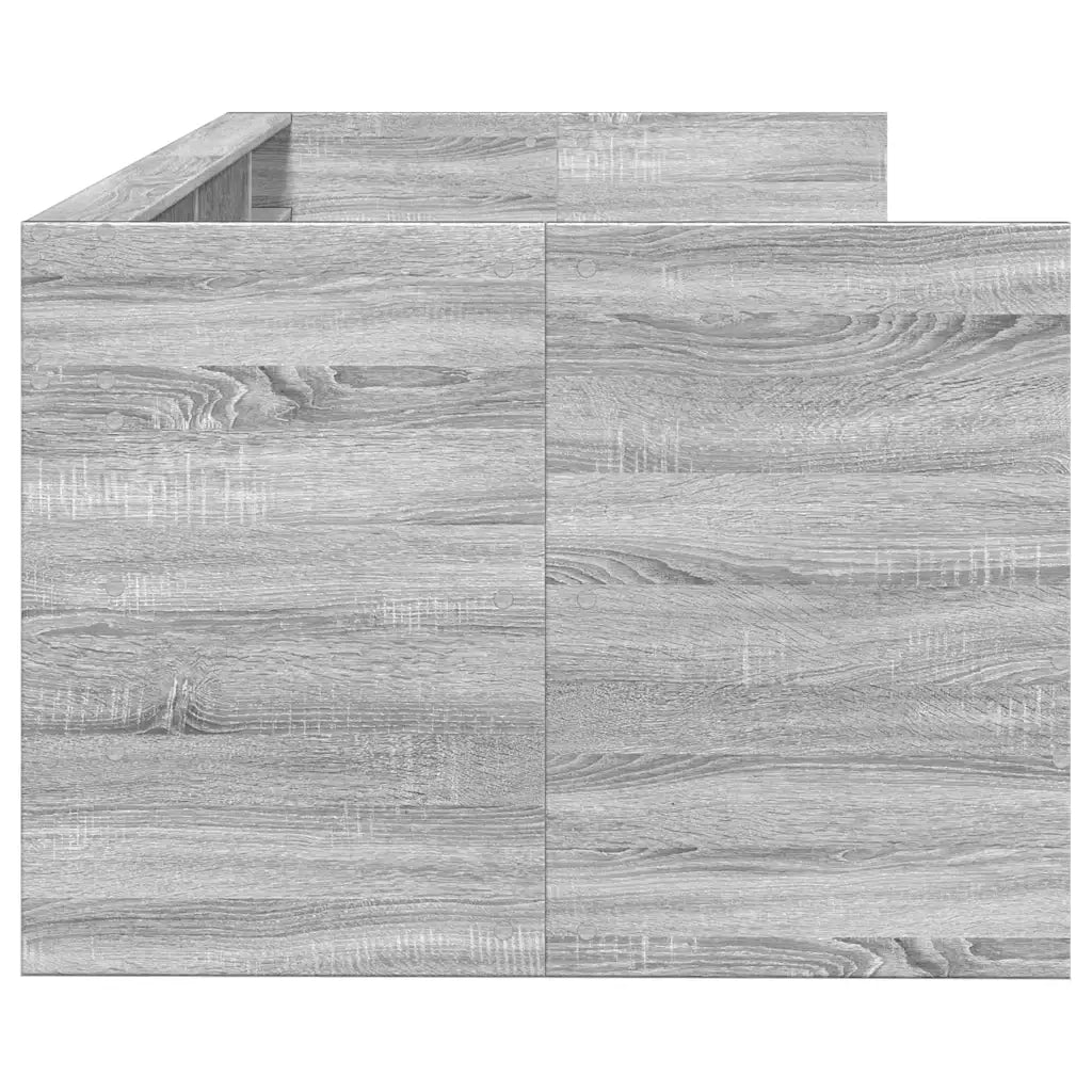 Divano Letto con Cassetti senza Materasso 90x200 cm