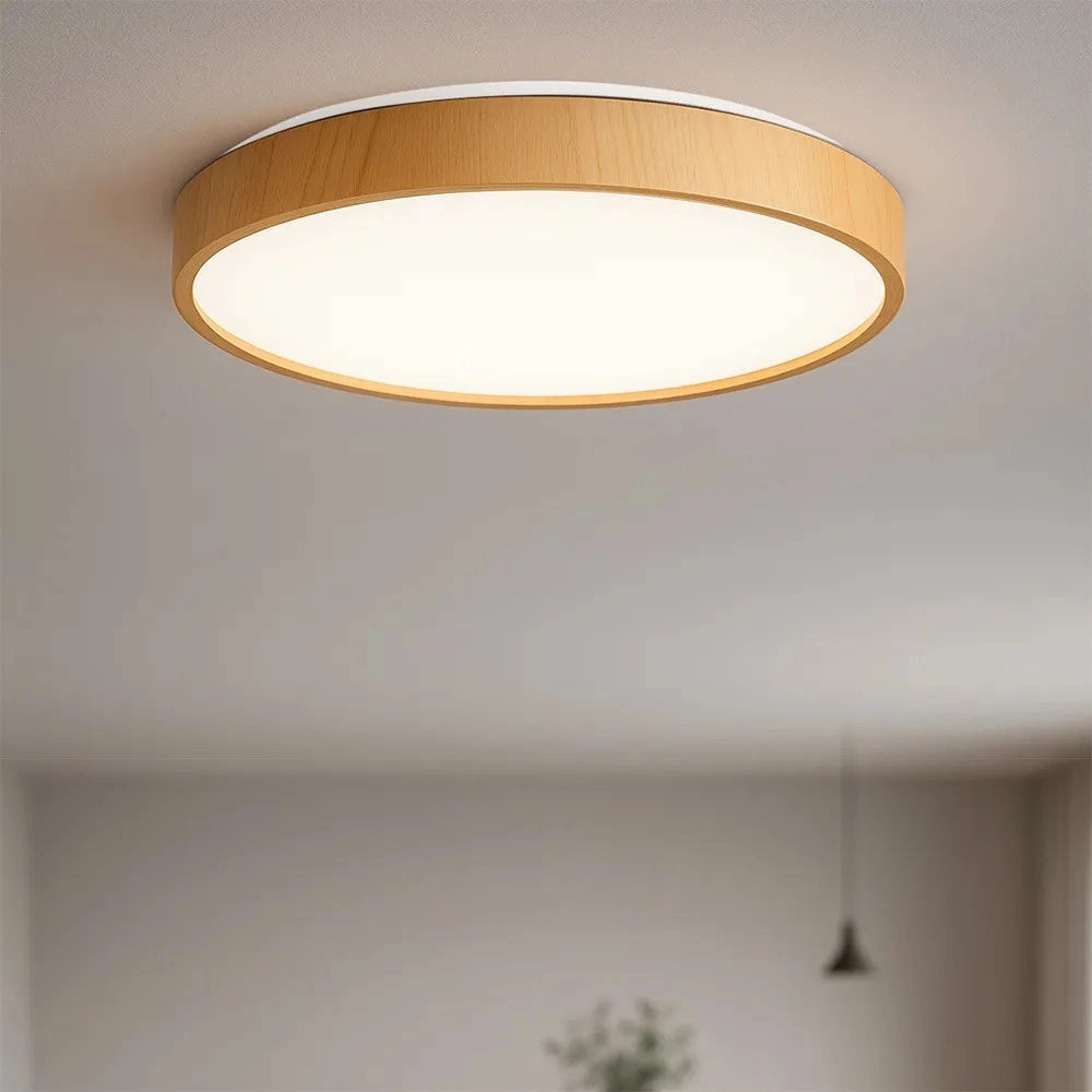 Lampada Da Soffitto G116-c 40cm Wood
