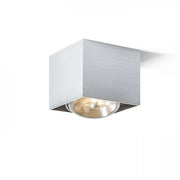 Plafoniera DEAN I alluminio pettinato 230V/12V G53 50W