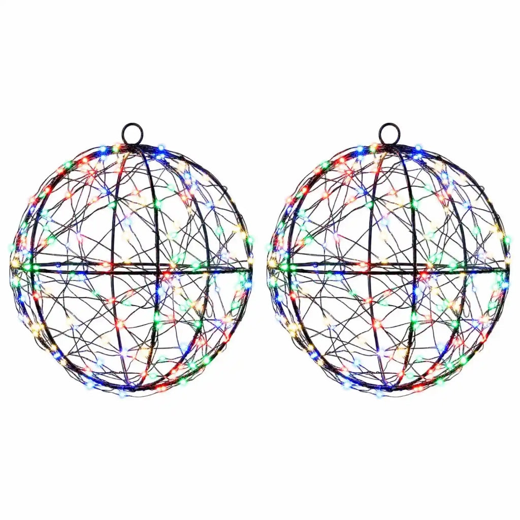 Luce a punta di Natale 2 pz 400 LED Multicolore 42049797