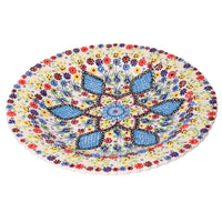 Centrotavola da Cucina Ø40xh4 cm in Ceramica Multicolor