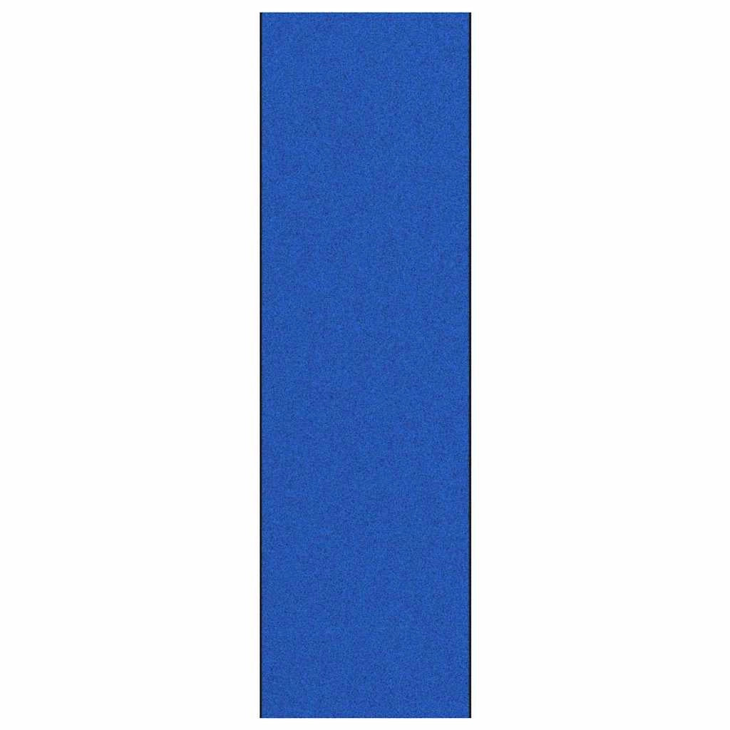 Zerbino d'ingresso moderno rettangolare per interni/esterni 120 x 400 cm antiscivolo finitura opaca poliammide blu 02_0057942