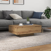 Tavolino da caffÃ¨  con luci LED Quercia Artigianale 85x55x31 cm