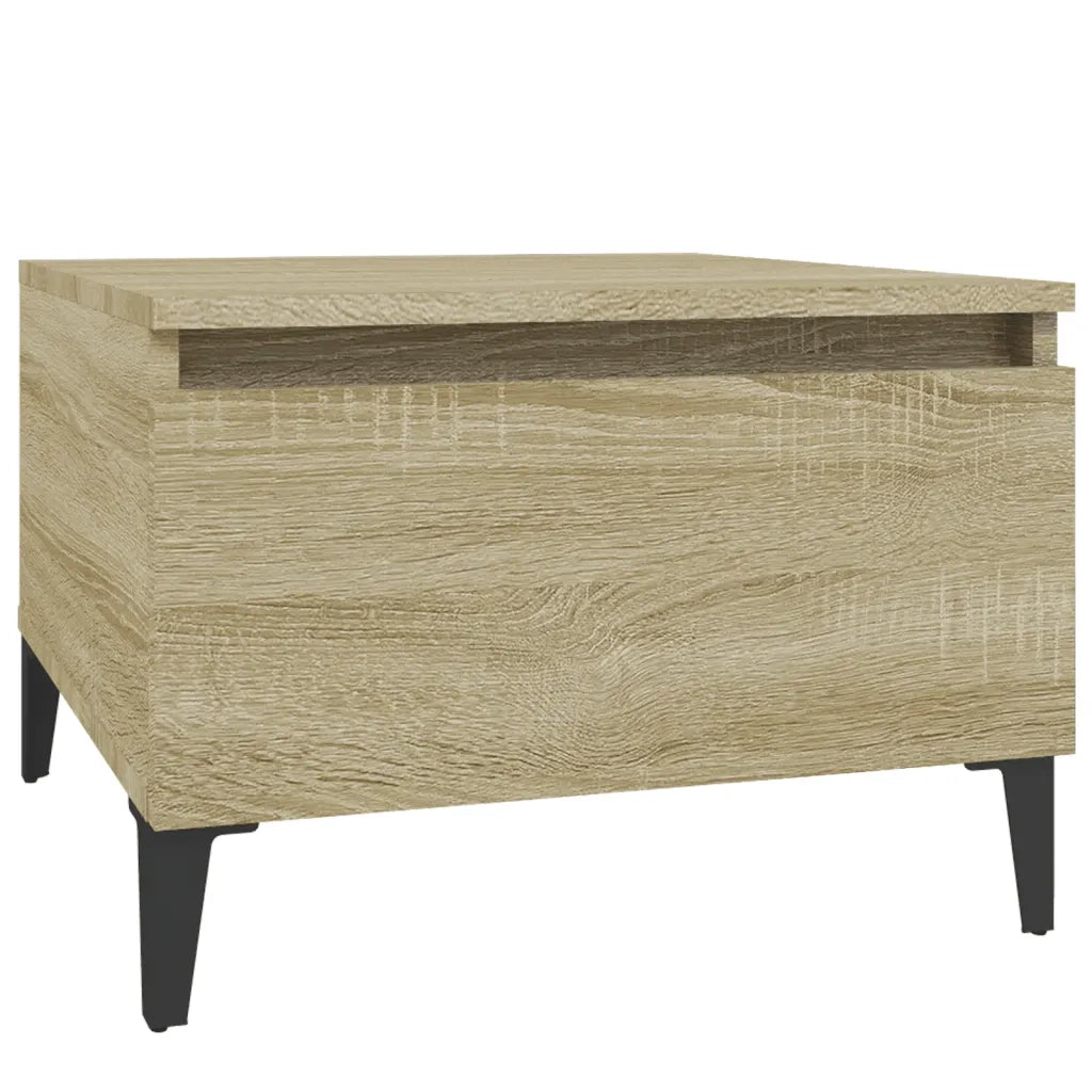 Tavolino Rovere Sonoma 50x46x35 cm in Legno Multistrato 819522