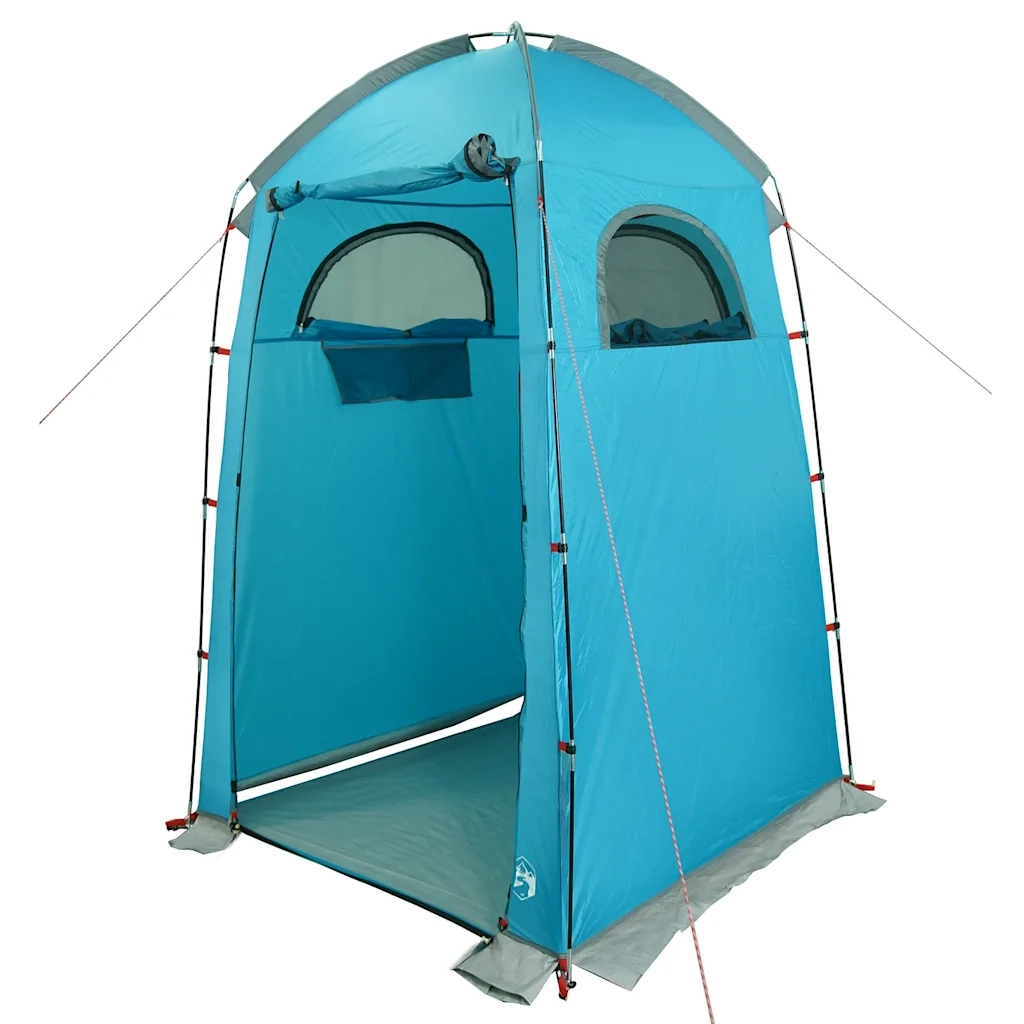 Tenda da Doccia Blu Impermeabile
