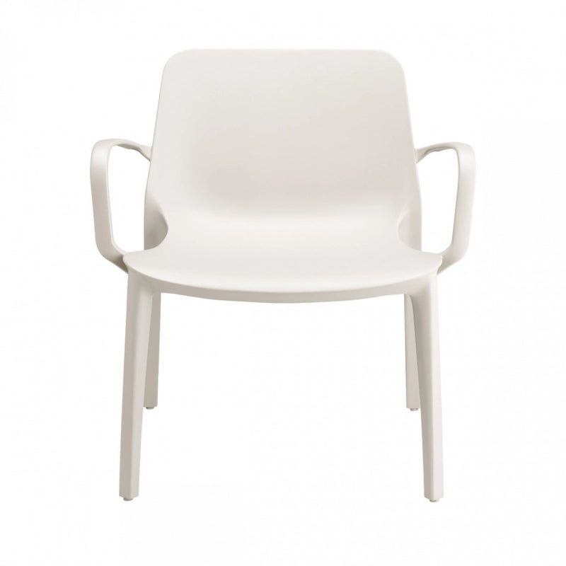 SET 2 SEDIE GINEVRA LOUNGE TECNOPOLIMERO MADE IN ITALY SCAB DESIGN - Lino 11