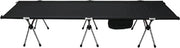 Letto da Campo - Letti da Campo 1 Persone - Letto da Campeggio - 190 x 68 x 38 Cm - Estensore - Letto da Campeggio Ripiegabile - Adulti - Nero