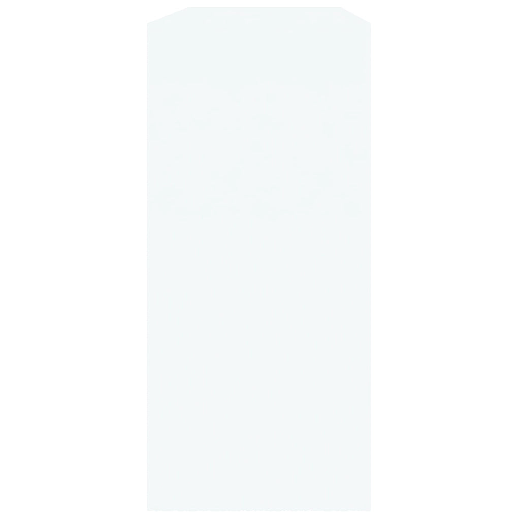 Tavolo Consolle Bianco 100x35x76,5 cm in Truciolato 809836