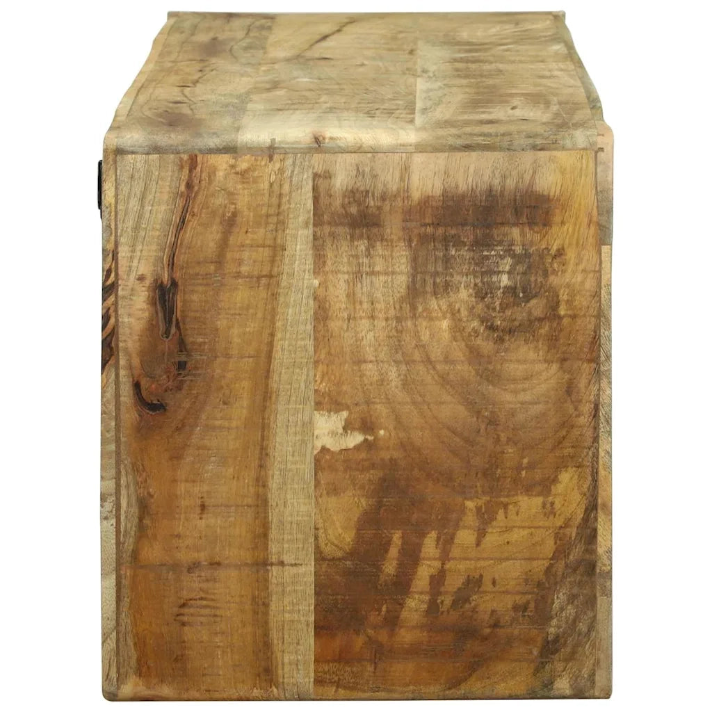 Mobile TV Marrone 100 x 32 x 36 cm Legno massello di mango 4104545
