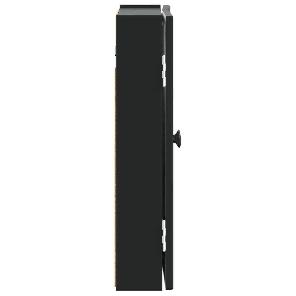Armadio per Dartboard EDE Nero 52,5 x 10,5 x 53,5 cm 896006