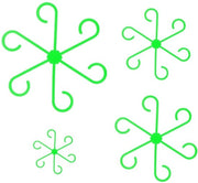 Supporti per piante 12 pezzi - Supporto per piante da interni - Aiuto alla crescita - Supporto per piante a forma semicircolare - Supporto per piante in metallo - Progettazione facile da utilizzare