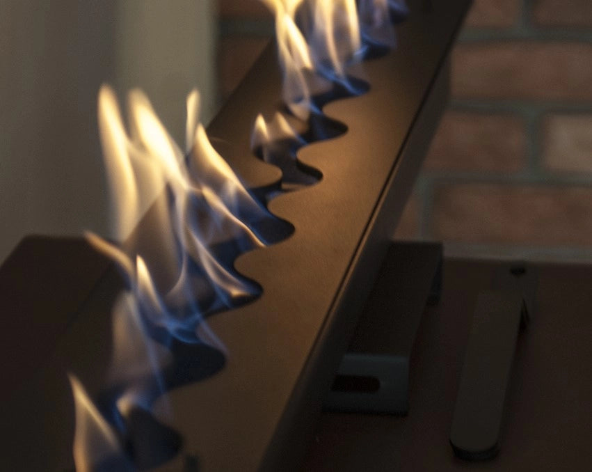 Bruciatore Wave Black da 45 cm - 200 cm - Wave 500 - 50 cm -3,3 L , Versione lineare