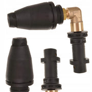 Ugello Rotante Angolare 90° di Ricambio compatibile con Idropulitrice Kärcher K2-K6 – Ceramica, 150 Bar, 10 cm, Max 60°C