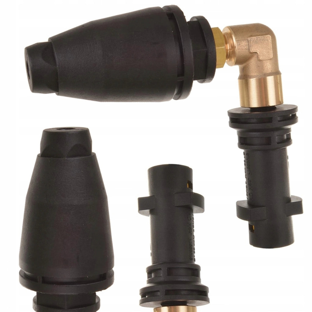 Ugello Rotante Angolare 90° di Ricambio compatibile con Idropulitrice Kärcher K2-K6 – Ceramica, 150 Bar, 10 cm, Max 60°C