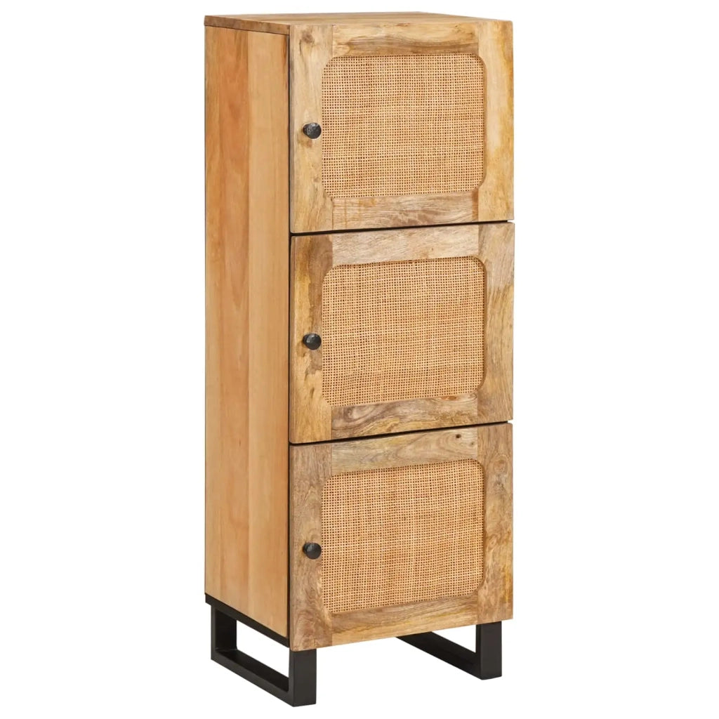 Credenza Marrone 90 x 33 x 75 cm Legno di mango massello 4018073